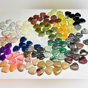 Free Gift With Purchase - Lucky Pocket Heart Shaped Gem Stones